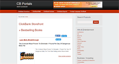 Desktop Screenshot of cbportals.com